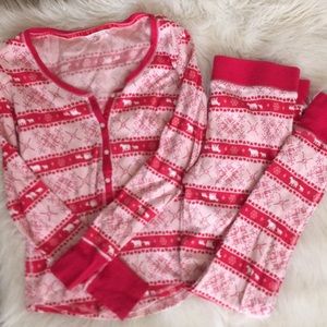 Victoria Secret Red Holiday, Fair isle PJs